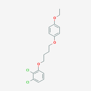 1,2-dichloro-3-[4-(4-ethoxyphenoxy)butoxy]benzene