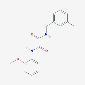 N'-(2-methoxyphenyl)-N-[(3-methylphenyl)methyl]oxamide