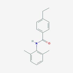 molecular formula C17H19NO B501500 N-(2,6-dimethylphenyl)-4-ethylbenzamide 