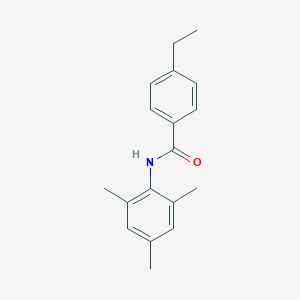 molecular formula C18H21NO B501501 4-ethyl-N-mesitylbenzamide 