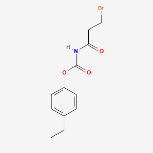 (4-ethylphenyl) N-(3-bromopropanoyl)carbamate