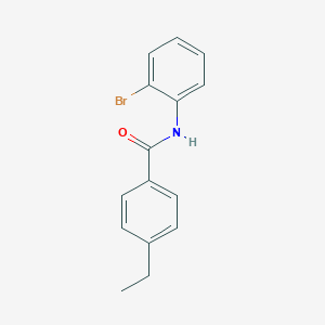 N-(2-bromophenyl)-4-ethylbenzamide