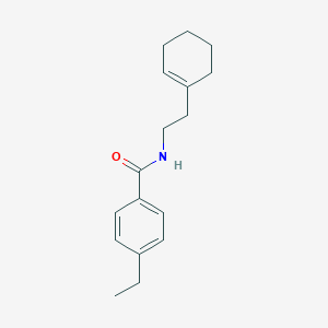 N-[2-(1-cyclohexen-1-yl)ethyl]-4-ethylbenzamide