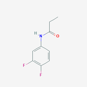molecular formula C9H9F2NO B501518 N-(3,4-difluorophenyl)propanamide CAS No. 544459-37-2