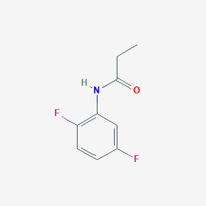 molecular formula C9H9F2NO B501521 N-(2,5-difluorophenyl)propanamide 