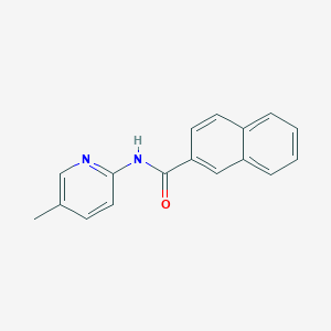 N-(5-methylpyridin-2-yl)naphthalene-2-carboxamide