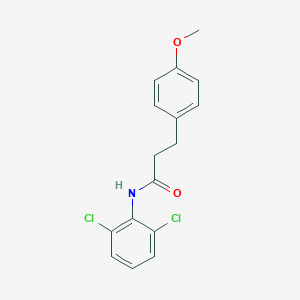 N-(2,6-dichlorophenyl)-3-(4-methoxyphenyl)propanamide