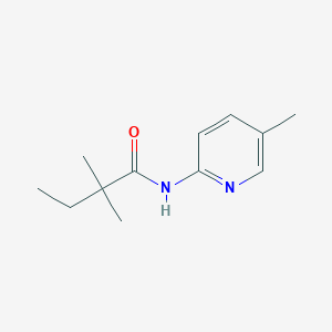 molecular formula C12H18N2O B501546 2,2-dimethyl-N-(5-methyl-2-pyridinyl)butanamide 