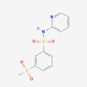 3-(methylsulfonyl)-N-pyridin-2-ylbenzenesulfonamide