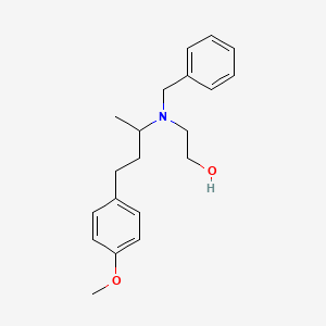 2-{benzyl[3-(4-methoxyphenyl)-1-methylpropyl]amino}ethanol