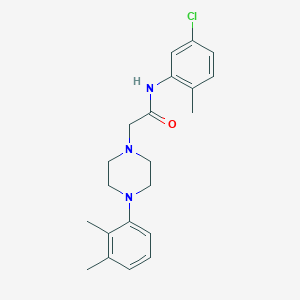 N-(5-chloro-2-methylphenyl)-2-[4-(2,3-dimethylphenyl)piperazin-1-yl]acetamide