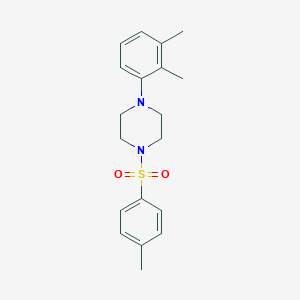 molecular formula C19H24N2O2S B501603 1-(2,3-Dimethylphenyl)-4-[(4-methylphenyl)sulfonyl]piperazine CAS No. 349621-21-2