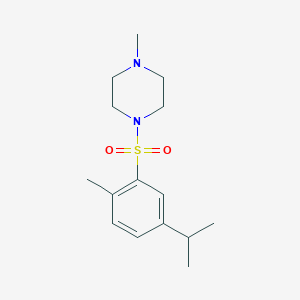 1-[(5-Isopropyl-2-methylphenyl)sulfonyl]-4-methylpiperazine
