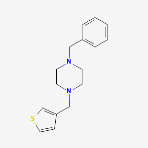 1-benzyl-4-(3-thienylmethyl)piperazine