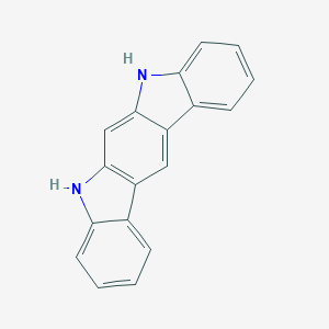 molecular formula C18H12N2 B050162 5,7-Dihydroindolo[2,3-b]carbazole CAS No. 111296-90-3