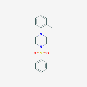 molecular formula C19H24N2O2S B501621 1-(2,4-Dimethylphenyl)-4-tosylpiperazine CAS No. 886136-71-6