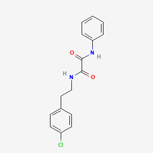 N-[2-(4-chlorophenyl)ethyl]-N'-phenylethanediamide