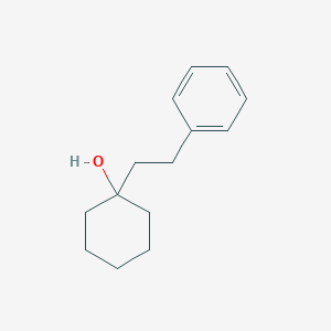 molecular formula C14H20O B050163 1-Phenethylcyclohexanol CAS No. 124620-30-0
