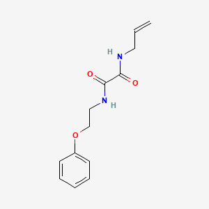 molecular formula C13H16N2O3 B5016635 N-allyl-N'-(2-phenoxyethyl)ethanediamide 