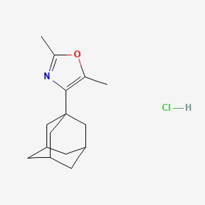 4-(1-adamantyl)-2,5-dimethyl-1,3-oxazole hydrochloride