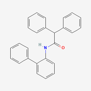 molecular formula C26H21NO B5016944 N-2-biphenylyl-2,2-diphenylacetamide 