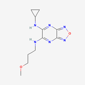 N-cyclopropyl-N'-(3-methoxypropyl)[1,2,5]oxadiazolo[3,4-b]pyrazine-5,6-diamine