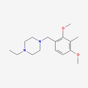 1-(2,4-dimethoxy-3-methylbenzyl)-4-ethylpiperazine