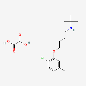 N-(tert-butyl)-4-(2-chloro-5-methylphenoxy)-1-butanamine oxalate