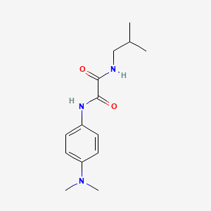 N-[4-(dimethylamino)phenyl]-N'-isobutylethanediamide