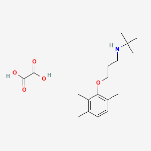 N-(tert-butyl)-3-(2,3,6-trimethylphenoxy)-1-propanamine oxalate