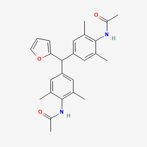 N,N'-[(2-furylmethylene)bis(2,6-dimethyl-4,1-phenylene)]diacetamide