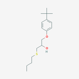 1-(4-tert-butylphenoxy)-3-(butylthio)-2-propanol