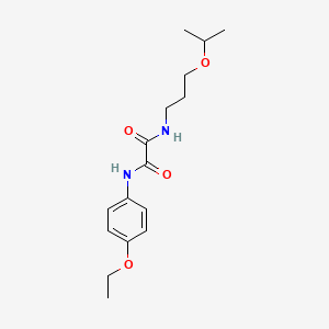 N-(4-ethoxyphenyl)-N'-(3-isopropoxypropyl)ethanediamide