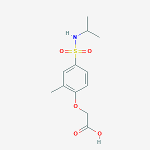 {4-[(isopropylamino)sulfonyl]-2-methylphenoxy}acetic acid