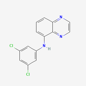 N-(3,5-dichlorophenyl)-5-quinoxalinamine