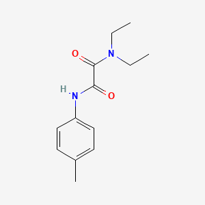 molecular formula C13H18N2O2 B5018034 N,N-diethyl-N'-(4-methylphenyl)ethanediamide 