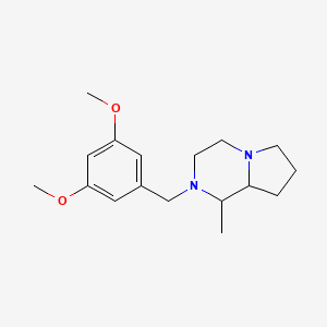 2-(3,5-dimethoxybenzyl)-1-methyloctahydropyrrolo[1,2-a]pyrazine