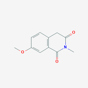 molecular formula C11H11NO3 B5018425 7-methoxy-2-methyl-1,3(2H,4H)-isoquinolinedione CAS No. 76746-95-7