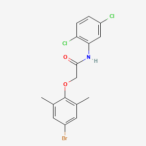 2-(4-bromo-2,6-dimethylphenoxy)-N-(2,5-dichlorophenyl)acetamide