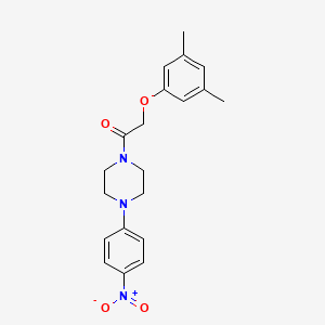 1-[(3,5-dimethylphenoxy)acetyl]-4-(4-nitrophenyl)piperazine