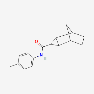 N-(4-methylphenyl)tricyclo[3.2.1.0~2,4~]octane-3-carboxamide