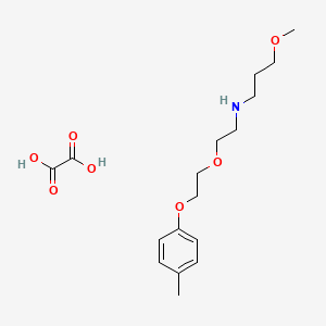 (3-methoxypropyl){2-[2-(4-methylphenoxy)ethoxy]ethyl}amine oxalate