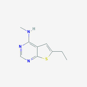 6-ethyl-N-methylthieno[2,3-d]pyrimidin-4-amine