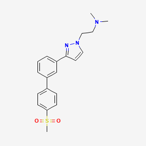 N,N-dimethyl-2-{3-[4'-(methylsulfonyl)-3-biphenylyl]-1H-pyrazol-1-yl}ethanamine