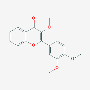 molecular formula C18H16O5 B501924 3,3',4'-Trimethoxyflavone 