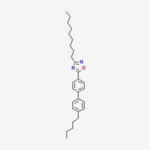 3-nonyl-5-(4'-pentyl-4-biphenylyl)-1,2,4-oxadiazole