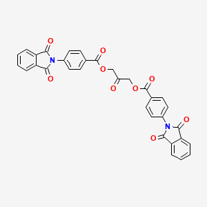 2-oxo-1,3-propanediyl bis[4-(1,3-dioxo-1,3-dihydro-2H-isoindol-2-yl)benzoate]