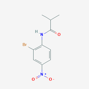 N-(2-bromo-4-nitrophenyl)-2-methylpropanamide