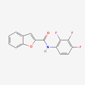 molecular formula C15H8F3NO2 B5019461 N-(2,3,4-trifluorophenyl)-1-benzofuran-2-carboxamide 