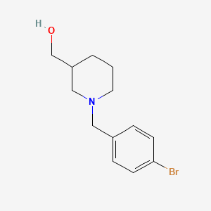 [1-(4-bromobenzyl)-3-piperidinyl]methanol